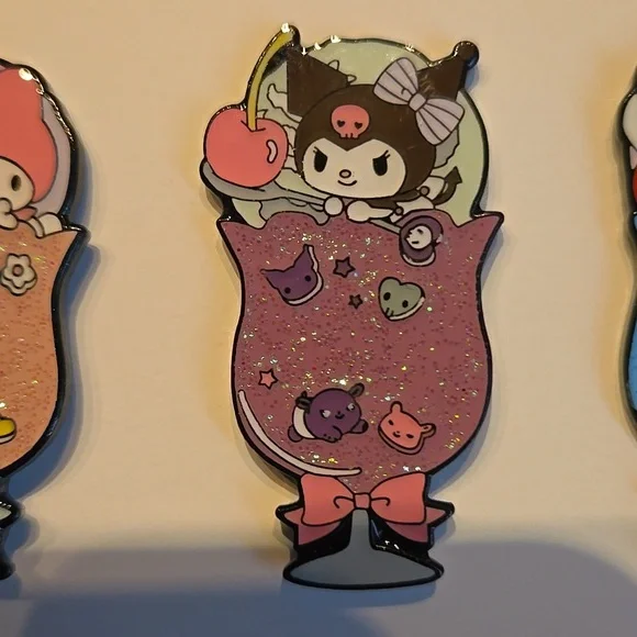 Cute Hello Kitty Enamel Pin Set - Picture 4 of 10